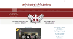Desktop Screenshot of holyangelsbayridge.org
