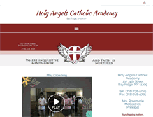 Tablet Screenshot of holyangelsbayridge.org